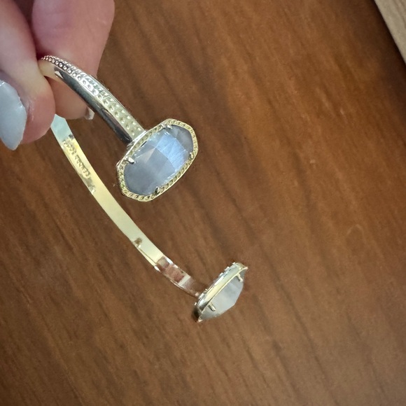 Kendra Scott Elton Gold Bracelet (Slate) - Picture 4 of 8